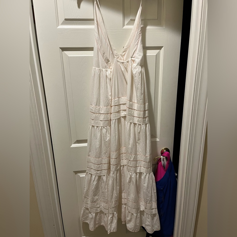 Anthropologie Maeve Deep V-Neck Dress - Picture 9 of 12